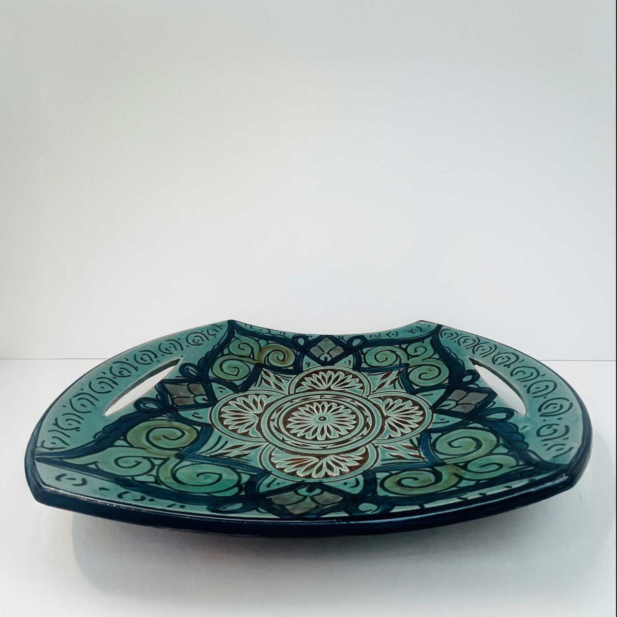 Ceramic Serving Tray - Light Blue - Image 2