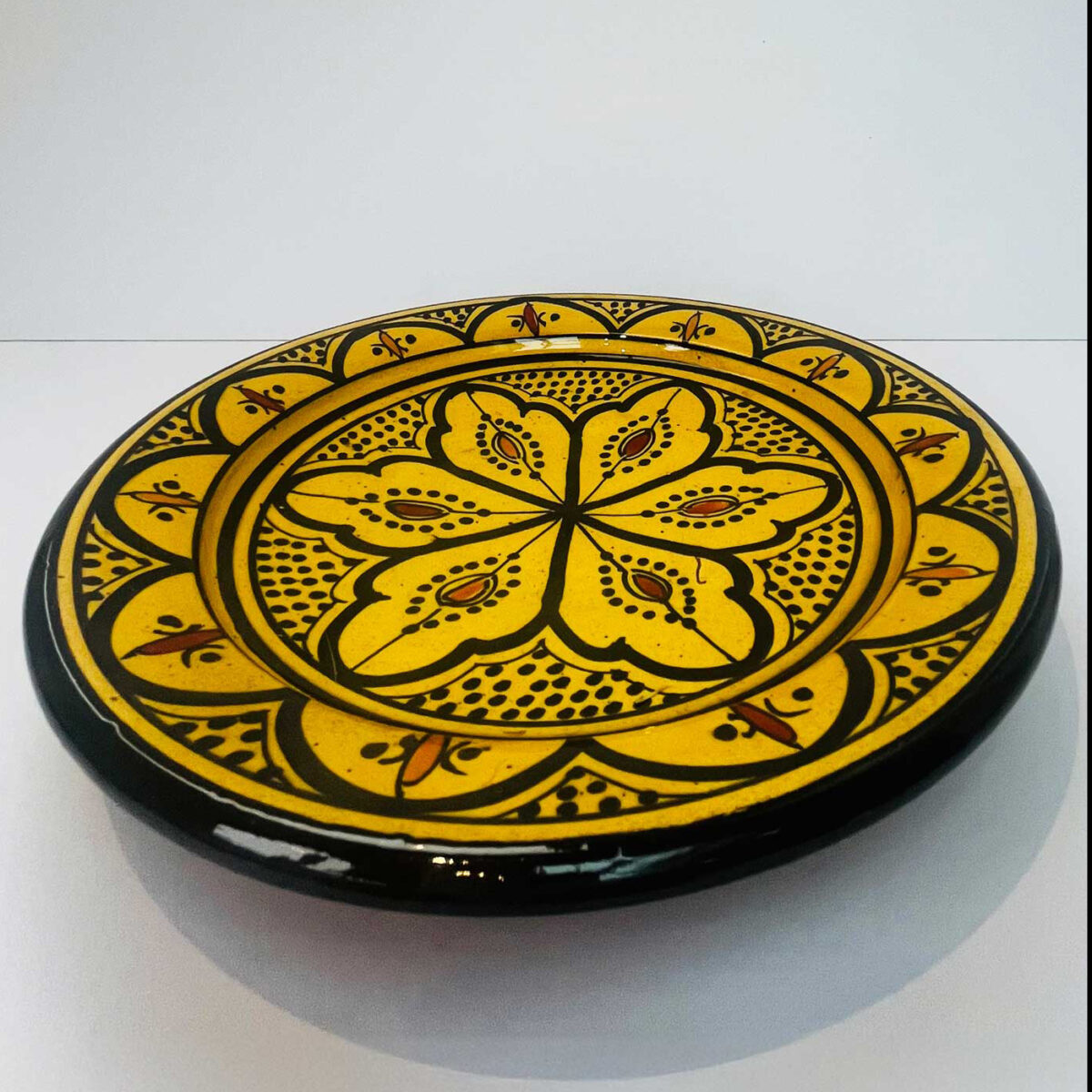 Ceramic Plate - Yellow