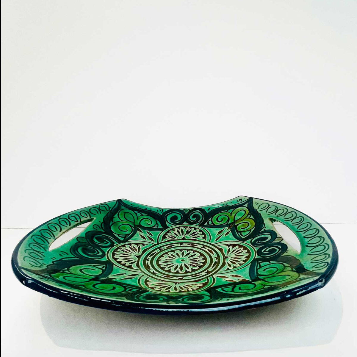 Ceramic Serving Tray - Bright Green - Image 2