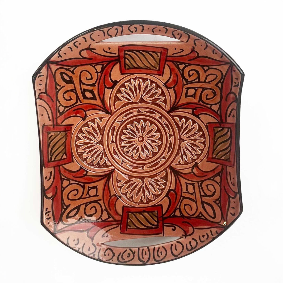 Ceramic Serving Tray - Terracotta